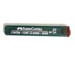 Mehaanilise pliiatsi terad Faber-Castell - 0.5 mm, B